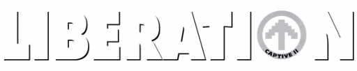 Liberation: Captive II logo for Amiga CD32